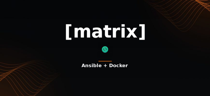 Matrix Synapse и Element — установка через Ansible и Docker