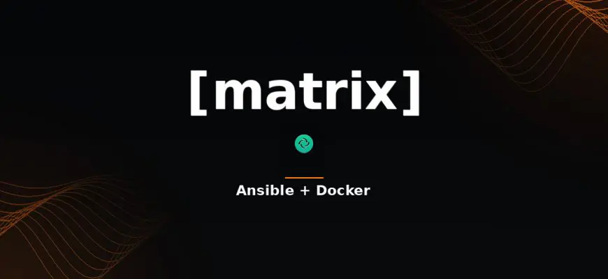 Matrix Synapse и Element — установка через Ansible и Docker