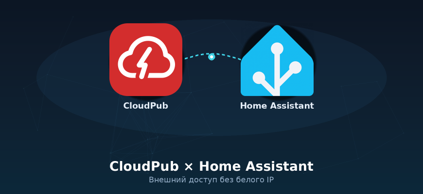 CloudPub и Home Assistant — внешний доступ без белого IP